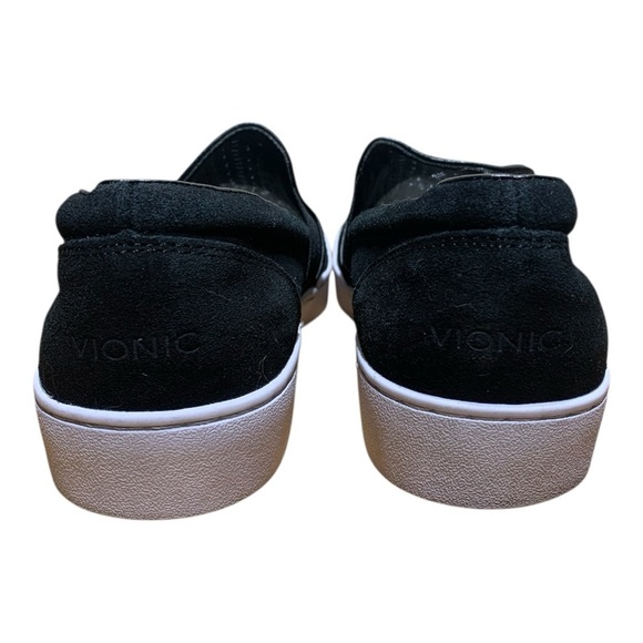 Women’s Vionic Kanti Black Suede Slip Ons Size 9 - Picture 5 of 8